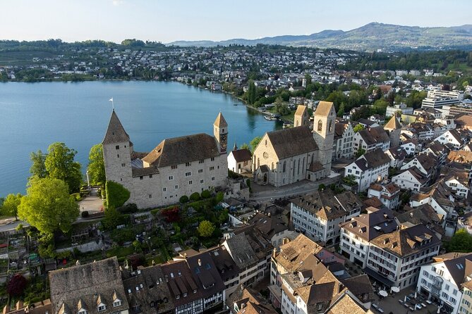Rapperswil, Cheese, and Lindt Home of Chocolate from Zurich - Rapperswil: roses, cobblestones, and Lake Zurich