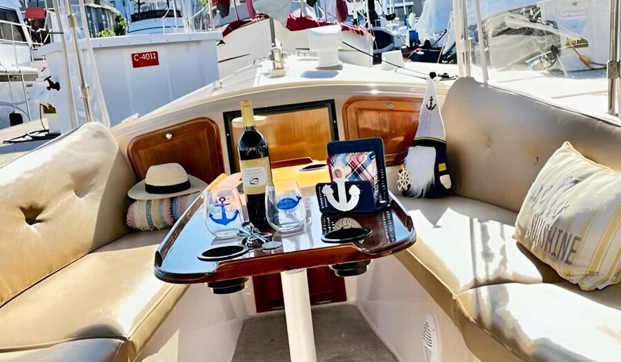 Romantic Boat Cruise with Wine & Cheese or Surprise Dinner - Captain Shaun’s style: warm, active, and conversational