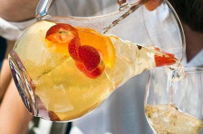 Sangria Workshop and Tasting with Local Cheese - White Sangria and the Surprise in the Glass