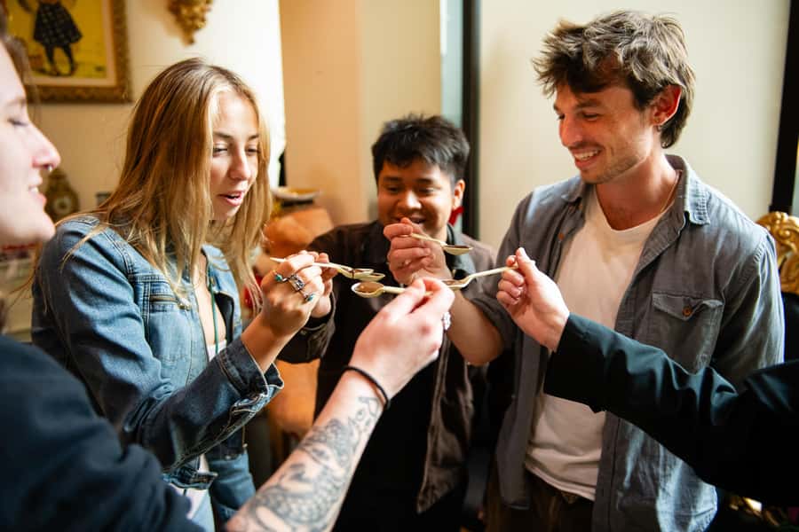 Seattle: Wine, Cheese and Chocolate Pairing Tour - The first tasting stops, where the group settles in