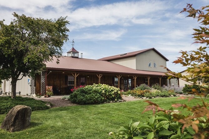 Shared Wine, Chocolate and Cheese Tasting in Conesus Lake - Arriving at Deer Run Winery near Conesus Lake