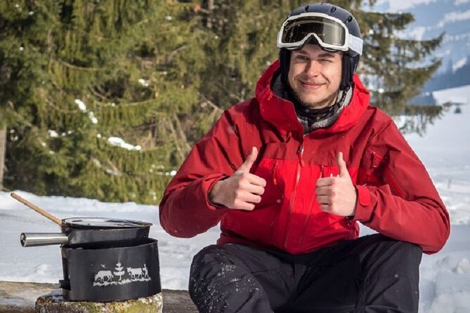 Sledding Cheese Fondue, Chocolate - Who will enjoy this winter outing