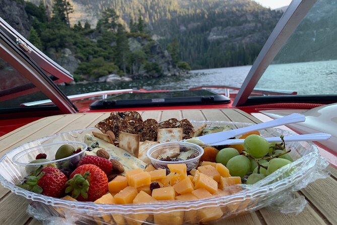 Sunset Wine & Cheese Emerald Bay Boat Charter - Setting out from Camp Richardson at 6:00 p.m.