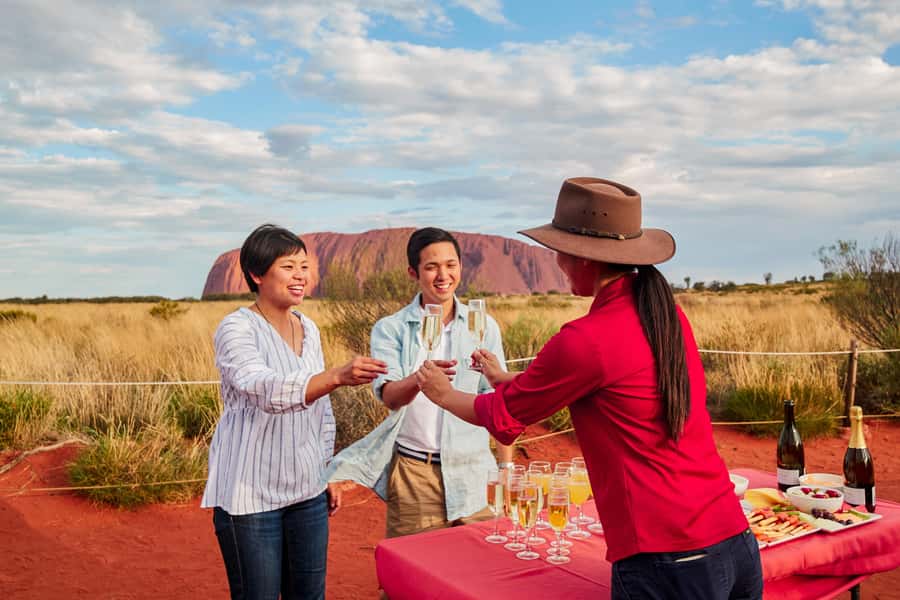 Uluru: Sunset, Sparkling Wine, Cheeseboard & Gourmet BBQ - Key points to know before booking