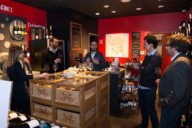 Wine and cheese tasting at Latin Quarter - A Small Paris Wine Shop on Boulevard Saint-Germain