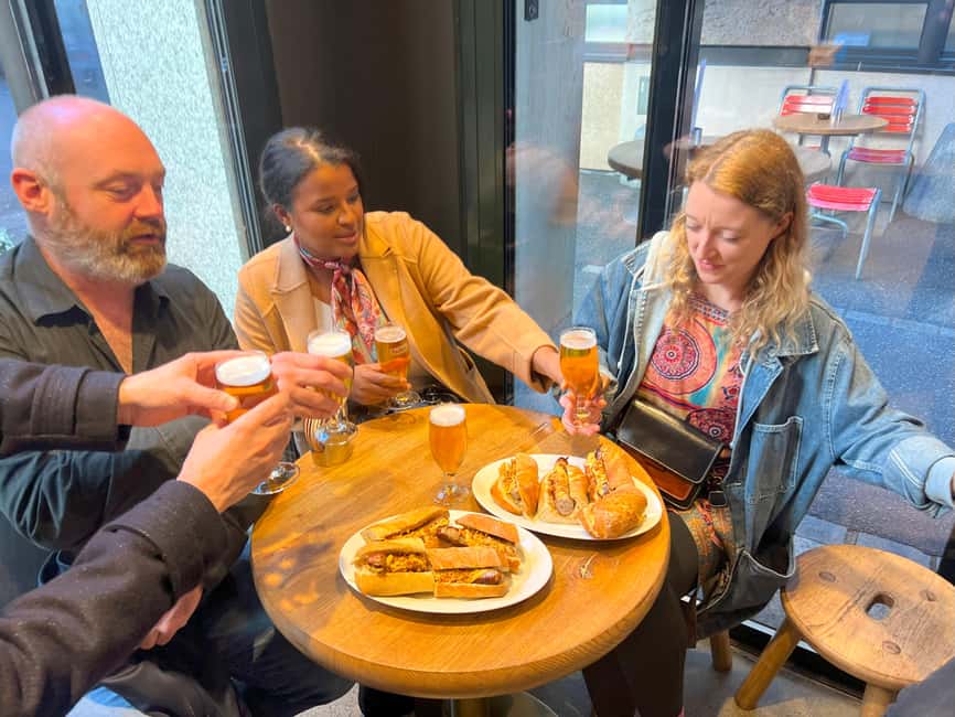 Zurich: Food Tour of 8+ Tastings with Cheeses & Chocolates - Rösti, creamy stew, and a proper sit-down course
