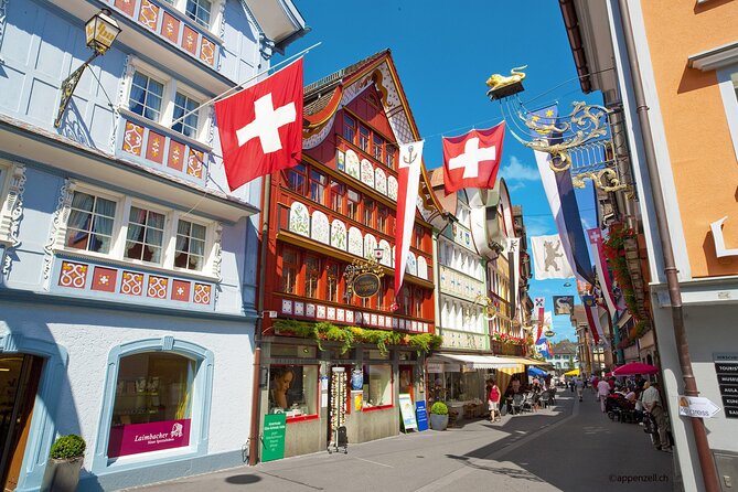 Zurich Open Top Bus, Chocolate and Cheese Factory Tour Appenzell - Appenzeller Schaukäserei and the limits of factory timing