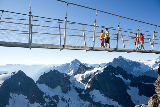 Zurich to Lucerne and Titlis Tour with Igloo Fondue Experience - Titlis Cliff Walk and the Ice Grotto